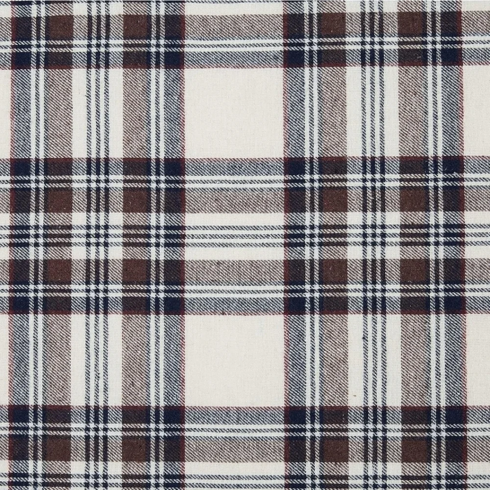 Eddie Bauer Sherpa & Brushed Fleece Edgewood Plaid Khaki Blanket. 50